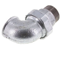 90deg Angled Union Connector 2'' Male R x Female Rp Cast Iron Flat Seal Centellen 25bar (351.25psi)