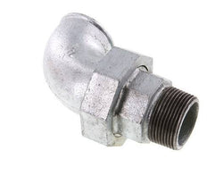 Racor de unión acodado 90deg 1 1/4'' Macho R x Hembra Rp Hierro Fundido Junta Plana Centellen 25bar (351.25psi)