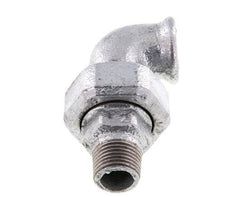Racor de unión acodado 90deg 1/2'' Macho R x Hembra Rp Hierro Fundido Junta Plana Centellen 25bar (351.25psi)
