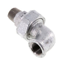 Racor de unión acodado 90deg 1/2'' Macho R x Hembra Rp Hierro Fundido Junta Plana Centellen 25bar (351.25psi)