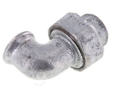 90deg Union Connector Rp1/2'' Female Cast Iron Conical Seal 25bar (351.25psi)