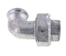 90deg Union Connector Rp1/2'' Female Cast Iron Conical Seal 25bar (351.25psi)