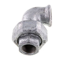 90deg Union Connector Rp1/2'' Female Cast Iron Conical Seal 25bar (351.25psi)