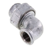 90deg Union Connector Rp1/2'' Female Cast Iron Conical Seal 25bar (351.25psi)