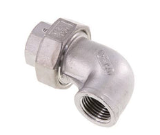 90deg Union Connector Rp1/2'' Female Stainless Steel Conical Seal 16bar (224.8psi)