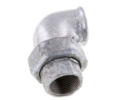 90deg Union Connector Rp1'' Female Cast Iron Conical Seal 25bar (351.25psi)
