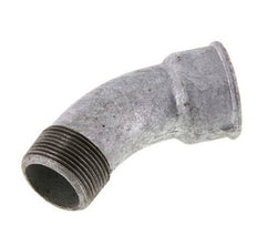 Racor codo 45deg R1 1/4'' Macho x Rp1 1/4'' Hembra Hierro fundido 25bar (351.25psi)