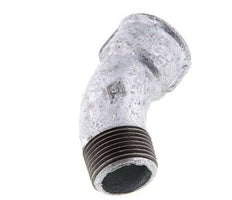 Elbow Fitting 45deg R1'' Male x Rp1'' Female Cast Iron 25bar (351.25psi)