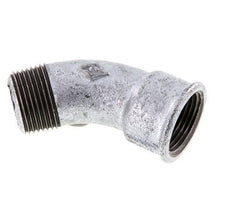 Elbow Fitting 45deg R1'' Male x Rp1'' Female Cast Iron 25bar (351.25psi)