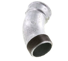 Elbow Fitting 45deg R2 1/2'' Male x Rp2 1/2'' Female Cast Iron 25bar (351.25psi)