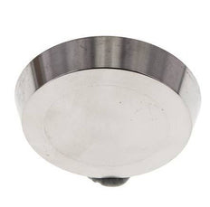 Tapa final 50mm Boquilla cónica DN 32 Acero inoxidable DIN 11851