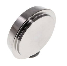 Tapa final 50mm Boquilla cónica DN 32 Acero inoxidable DIN 11851