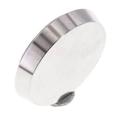End Cap 68mm Cone Nozzle DN 50 Stainless Steel DIN 11851