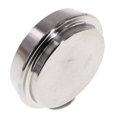 Tapa final 28mm Boquilla cónica DN 15 Acero inoxidable DIN 11851