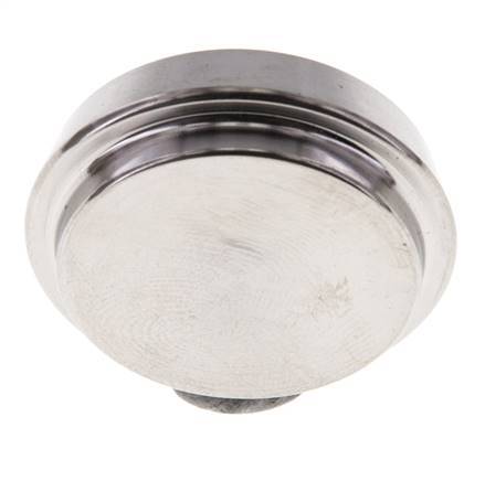 Tapa final 28mm Boquilla cónica DN 15 Acero inoxidable DIN 11851