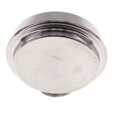 Tapa final 28mm Boquilla cónica DN 15 Acero inoxidable DIN 11851