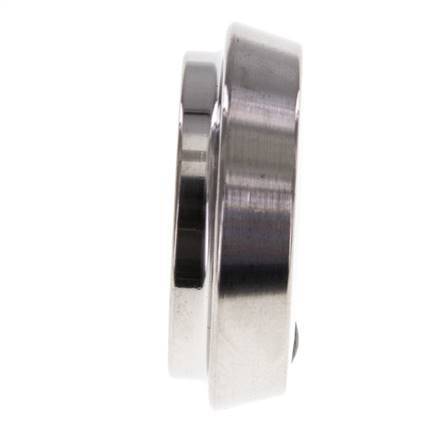 Tapa final 28mm Boquilla cónica DN 15 Acero inoxidable DIN 11851