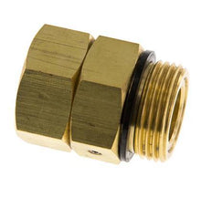 Junta Rotativa G1'' Hembra x Macho Agua Caliente Latón EPDM 30bar (421.5psi)