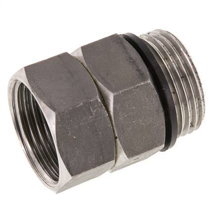 Junta Rotativa G1'' Hembra x Macho Agua Caliente Acero Inoxidable FKM 30bar (421.5psi)