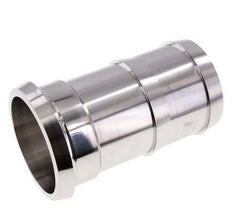 Accesorio sanitario (lácteo) Cono de 100 mm x 80 mm Pilar de manguera Acero inoxidable