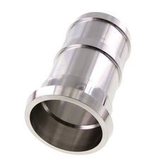 Accesorio sanitario (lácteo) Cono de 100 mm x 80 mm Pilar de manguera Acero inoxidable