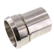 DIN 11851 Sanitary (Dairy) Fitting 120mm Cone x 4 inch (100 mm) Hose Pillar Stainless Steel Safety Collar