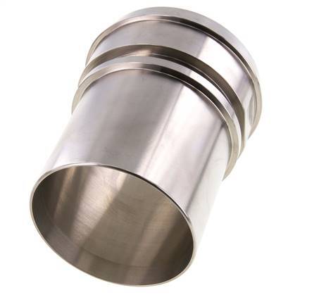 DIN 11851 Accesorio sanitario (lácteo) Cono de 120mm x 4 pulgadas (100 mm) Pilar de manguera Collarín de seguridad de acero inoxidable