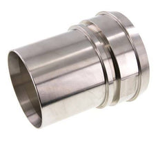 DIN 11851 Accesorio sanitario (lácteo) Cono de 120mm x 4 pulgadas (100 mm) Pilar de manguera Collarín de seguridad de acero inoxidable