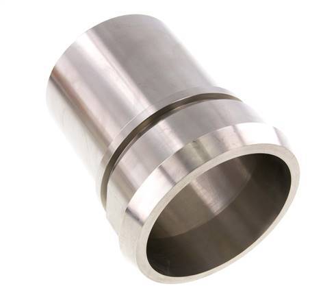 DIN 11851 Accesorio sanitario (lácteo) Cono de 120mm x 4 pulgadas (100 mm) Pilar de manguera Collarín de seguridad de acero inoxidable