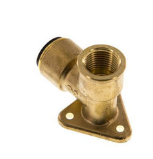 Enchufe de pared G1/2'' Hembra x 15 mm Push-in Latón 16bar (224.8psi)
