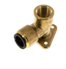 Enchufe de pared G1/2'' Hembra x 15 mm Push-in Latón 16bar (224.8psi)