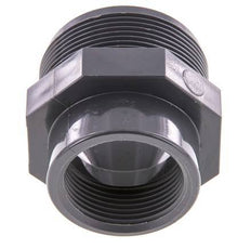 Reducing Ring Rp1 1/4'' Female x G2'' Male PVC-U 16bar (224.8psi) EN 1452-3 [2 Pieces]