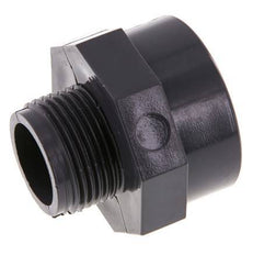 Reducing Adapter G1'' Male x Rp1 1/4'' Female PVC-U 16bar (224.8psi) EN 1452-3 [2 Pieces]