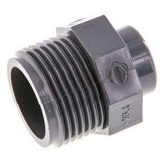 Reducing Ring Rp3/8'' Female x G1'' Male PVC-U 16bar (224.8psi) EN 1452-3 [5 Pieces]