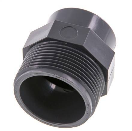 Reducing Ring Rp1'' Female x G1 1/2'' Male PVC-U 16bar (224.8psi) EN 1452-3 [2 Pieces]