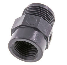 Reducing Ring Rp1/2'' Female x G3/4'' Male PVC-U 16bar (224.8psi) EN 1452-3 [5 Pieces]