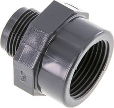 Adaptador reductor G3/4'' Macho x Rp1'' Hembra PVC-U 16bar (224.8psi) EN 1452-3 [2 Piezas]