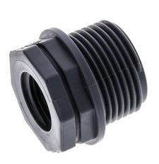 Anillo Reductor G1/2'' Hembra x G1'' Macho Polipropileno (pp) 10bar (140.5psi) FDA 36mm Hex. [2 Piezas]