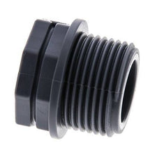Anillo Reductor G1/2'' Hembra x G1'' Macho Polipropileno (pp) 10bar (140.5psi) FDA 36mm Hex. [2 Piezas]