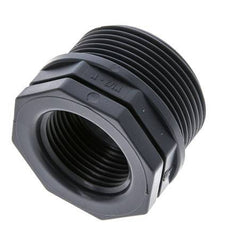 Anillo reductor G1'' Hembra x G1 1/2'' Macho Polipropileno (pp) 10bar (140.5psi) FDA 50mm Hex.