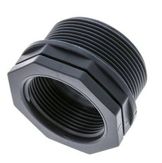 Anillo Reductor G1 1/2'' Hembra x G2'' Macho Polipropileno (pp) 10bar (140.5psi) FDA 65mm Hex.