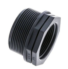 Anillo Reductor G1 1/2'' Hembra x G2'' Macho Polipropileno (pp) 10bar (140.5psi) FDA 65mm Hex.
