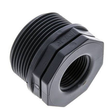 Anillo reductor G3/4'' Hembra x G1 1/2'' Macho Polipropileno (pp) 10bar (140.5psi) FDA 50mm Hex.