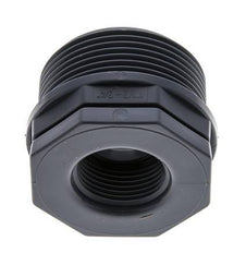 Anillo reductor G3/4'' Hembra x G1 1/2'' Macho Polipropileno (pp) 10bar (140.5psi) FDA 50mm Hex.