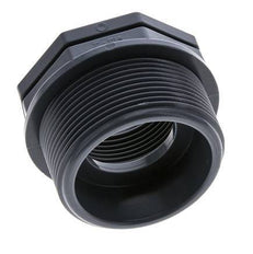 Anillo Reductor G1 1/4'' Hembra x G2'' Macho Polipropileno (pp) 10bar (140.5psi) FDA 65mm Hex.