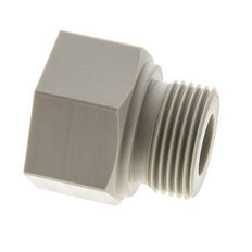 Anillo reductor G3/4'' Hembra x G1'' Macho Polipropileno (pp) 10bar (140.5psi) FDA 43mm Hex.