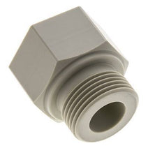 Anillo reductor G3/4'' Hembra x G1'' Macho Polipropileno (pp) 10bar (140.5psi) FDA 43mm Hex.