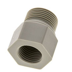 Anillo Reductor G1/2'' Hembra x G3/4'' Macho Polipropileno (pp) 10bar (140.5psi) FDA 32mm Hex.