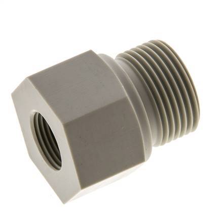 Reducing Ring G3/8'' Female x G3/4'' Male Polypropylene (pp) 10bar (140.5psi) FDA 32mm Hex