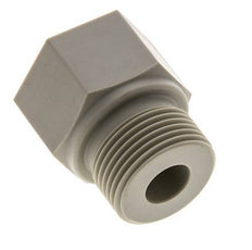 Anillo reductor G3/8'' hembra x G3/4'' Macho Polipropileno (pp) 10bar (140.5psi) FDA 32mm Hex.